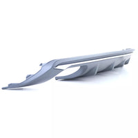 Diffusore posteriore inserto per Audi A3 8V berlina cabrio 12-16 senza S-Line