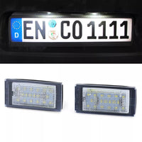 Luci targa led bianco 6000K per BMW Serie 3 E46 Coupè 98-03