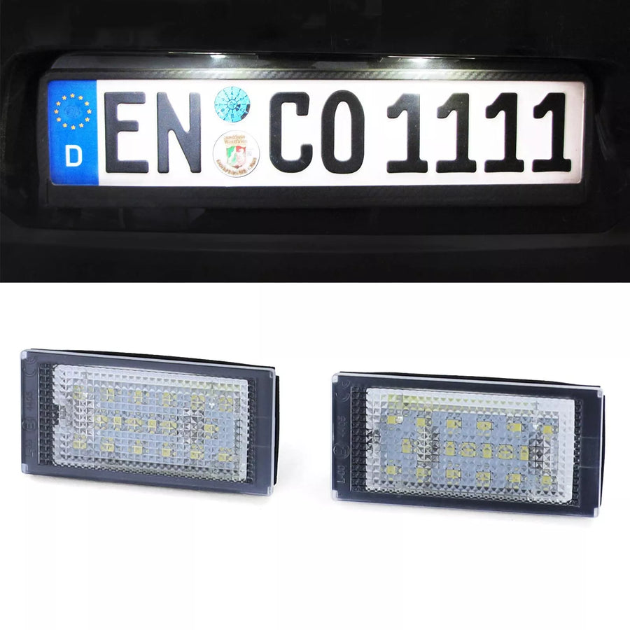Luci targa led bianco 6000K per BMW Serie 3 E46 Coupè 98-03