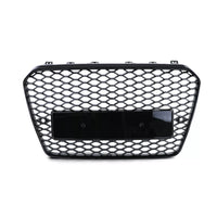 Griglia radiatore sportiva griglia senza emblema Nero per Audi A5 B8 8T 11-17