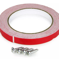 Diffusore Posteriore Universale per Paraurti Posteriore + 7 Finlandesi Nero