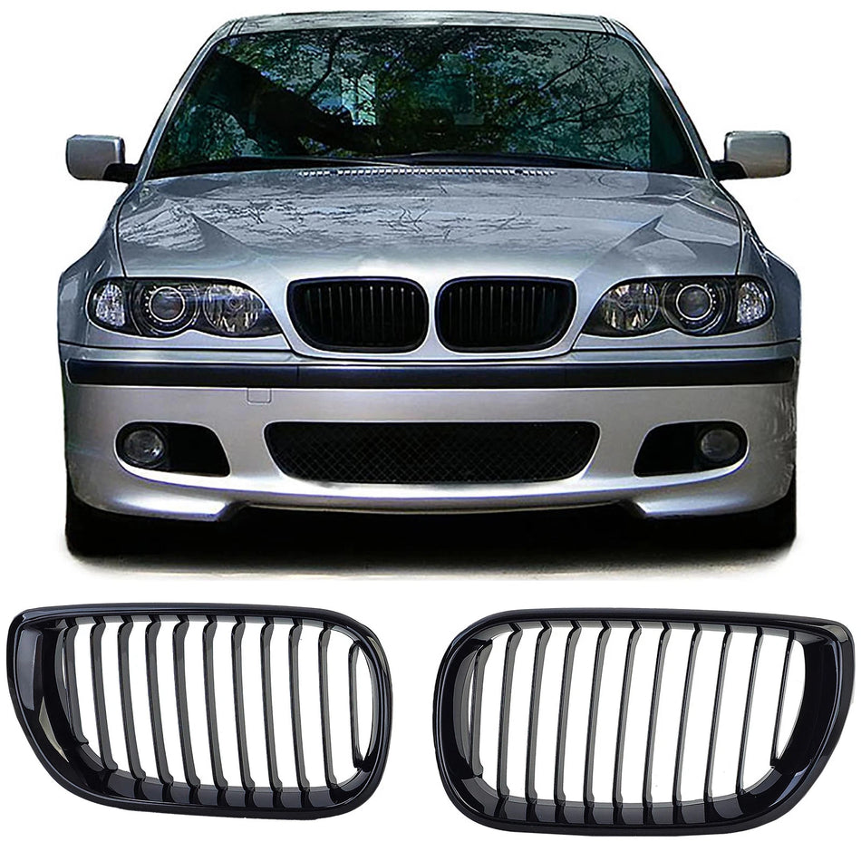 Griglia Sport Performance lucida adatta per BMW E46 berlina Touring 01-05
