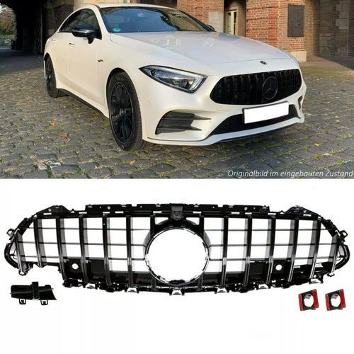 Griglia nera per Mercedes CLS C257 anche fotocamera Sport-Panamericana