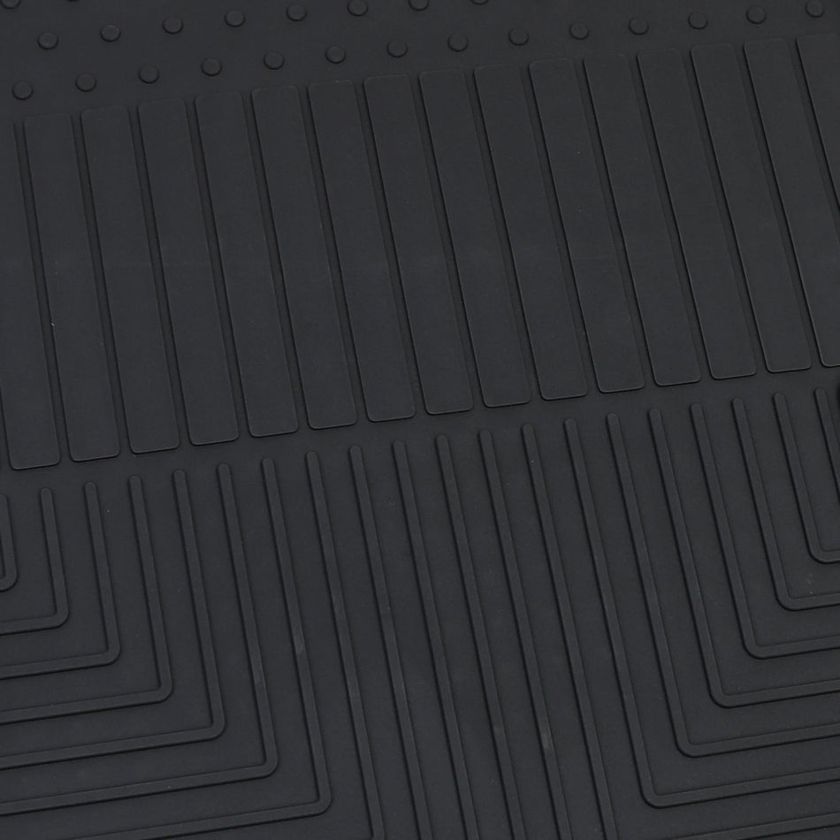 Tappetini auto in gomma neri set premium, per Kia Rio UB 11-16