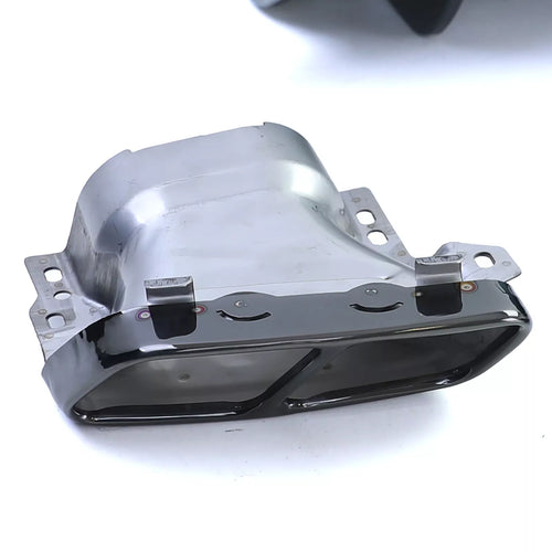 Diffusore Posteriore Sport Nero Terminali Nero, per Mercedes CLA C117 16-19