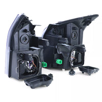Faro proiettore H4 + attuatore coppia sinistro destro, per Ford Transit 06-14