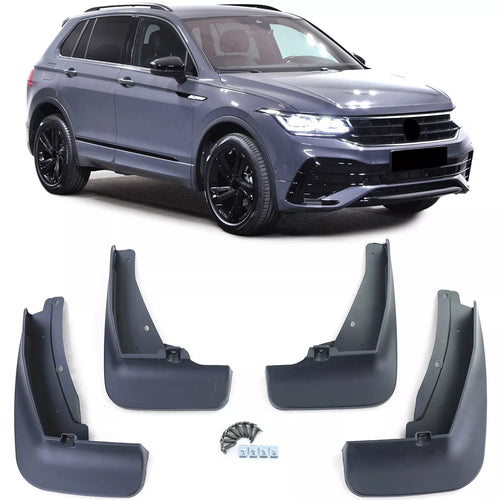 Set paraurti anteriore e posteriore nero per VW Tiguan X + R-Line da 20
