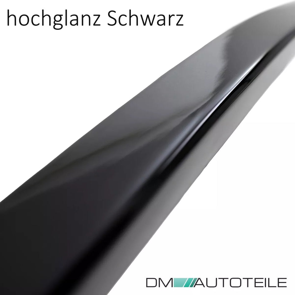 Spoiler anteriore lama Nero Lucido + 10 clip di montaggio 87-94 per BMW E30