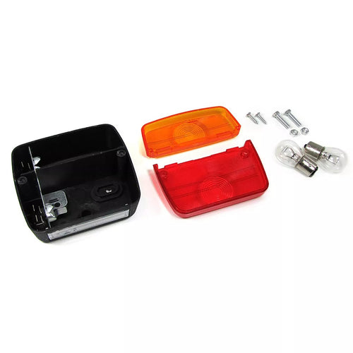 Fanale posteriore illuminazione rimorchio roulotte + certificazione elettrica