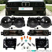 Frecce frecce set fendinebbia Nero per BMW E30 1987