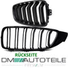 Griglia per BMW Serie 4 F32 F33 F36 Nero Opaco doppia barra anche M M4
