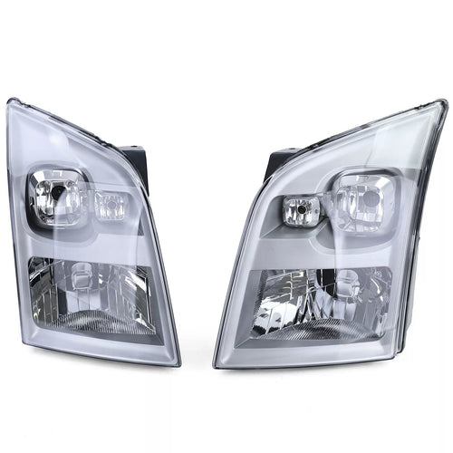 Faro proiettore H4 + attuatore coppia sinistro destro, per Ford Transit 06-14