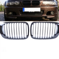 Set Griglia Sportiva Nero Lucido per BMW E46 Coupe Cabrio 99-03
