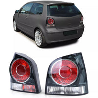 Fanali posteriori neri per Vw Polo 9N3 05-09
