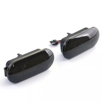 Frecce laterali LED Lightbar nere per VW Passat 3B 3BG Polo 6N 9N Sharan Vento
