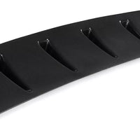Diffusore Posteriore Universale per Paraurti Posteriore + 7 Finlandesi Nero