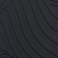 Tappetini auto in gomma neri set premium adatti per BMW Serie 3 F30 F31 11-19