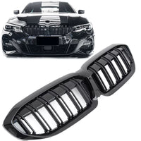 per BMW SERIE 3 G20 G21 GRIGLIA RADIATORE PRE-LCI LUCIDO NERO