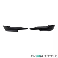 Set flaps labbra angoli Nero Opaco per BMW Serie 3 E92 E93 M pacchetto