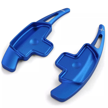 Palette Cambio Alluminio Blu per Mercedes CLA C117 C118 CLS C218 C257 – vista 3