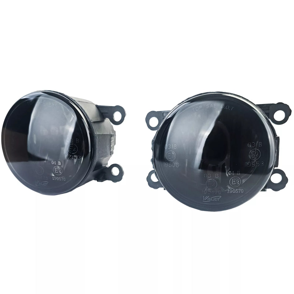 Fendinebbia vetro trasparente nero fumo per Peugeot 107 207 307 407 4007 607