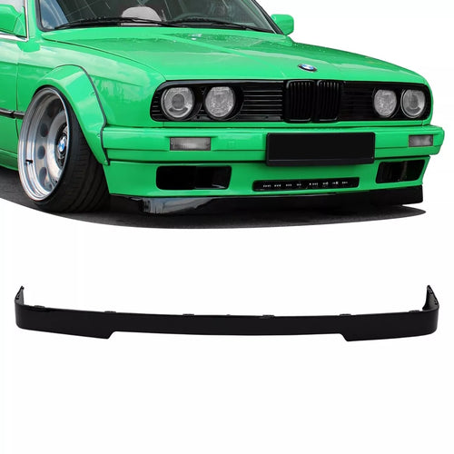 Spoiler lama anteriore Lucido Nero IS per BMW E30 87-94