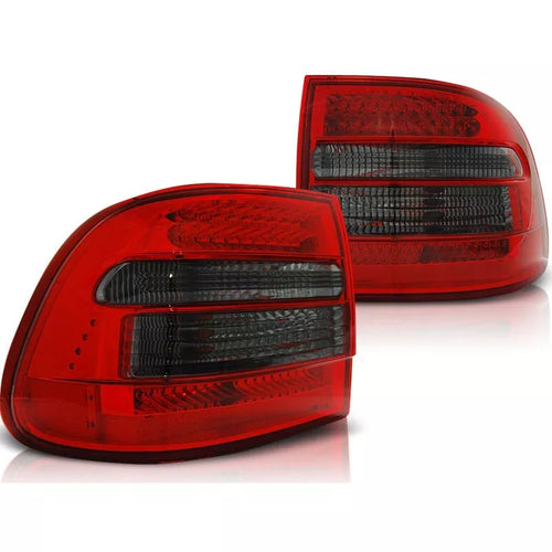 Fanali posteriori a LED per Porsche Cayenne 9PA 2002-2006 rosso/fumo
