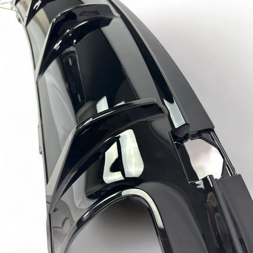 Diffusore + Terminali di Scarico (NERO) CLA45 per Mercedes Cassa CLA C117 X117