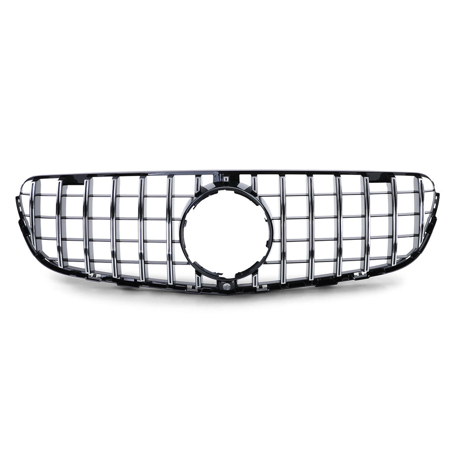 Griglia Sport griglia anteriore nera cromata lucida, per Mercedes GLC X253 15-19