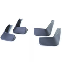 Kit paraspruzzi anteriore e posteriore nero per Vw Polo 5 Facelift 6C dal 14-17