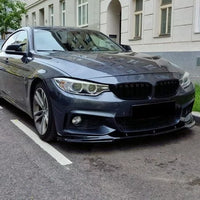 Spoiler anteriore lama Lucido V2 per BMW Serie 4 F32 F33 F36 M 13-21
