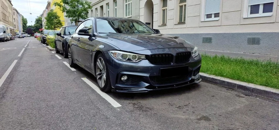 Spoiler anteriore lama Lucido V2 per BMW Serie 4 F32 F33 F36 M 13-21