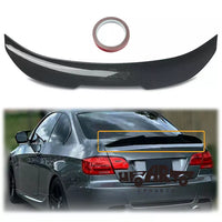 Spoiler Posteriore forma a V Nero Lucido + 3M per BMW Serie 3 E92 Coupè