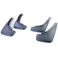 Kit paraspruzzi anteriore e posteriore nero per Vw Golf 5 berlina Variant 03-09