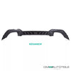 Diffusore Nero carbonio per BMW Serie 3 G20 G21 M340i M Sport