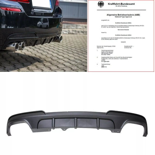 Diffusore diffusore posteriore per BMW F10 F11 M550 M Sport