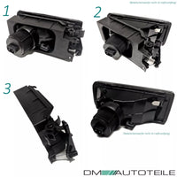 Set supporto fendinebbia telaio destro sinistro lampada fendinebbia per BMW E36