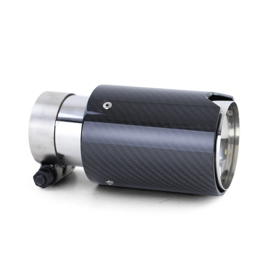 Terminale scarico sport carbonio nero per BMW Serie 1 E81 E82 E87 E88