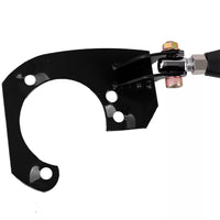 Barra alluminio nera regolabile per BMW E46 6 cilindri 320i 323i 325i 328i 330i