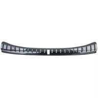 Parabordo di carico acciaio inox nero paraurti interno per BMW Serie 5 G30 G31