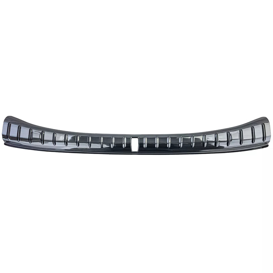 Parabordo di carico acciaio inox nero paraurti interno per BMW Serie 5 G30 G31
