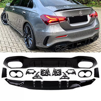 Diffusore posteriore S per Mercedes W177 con AMG-Line A45