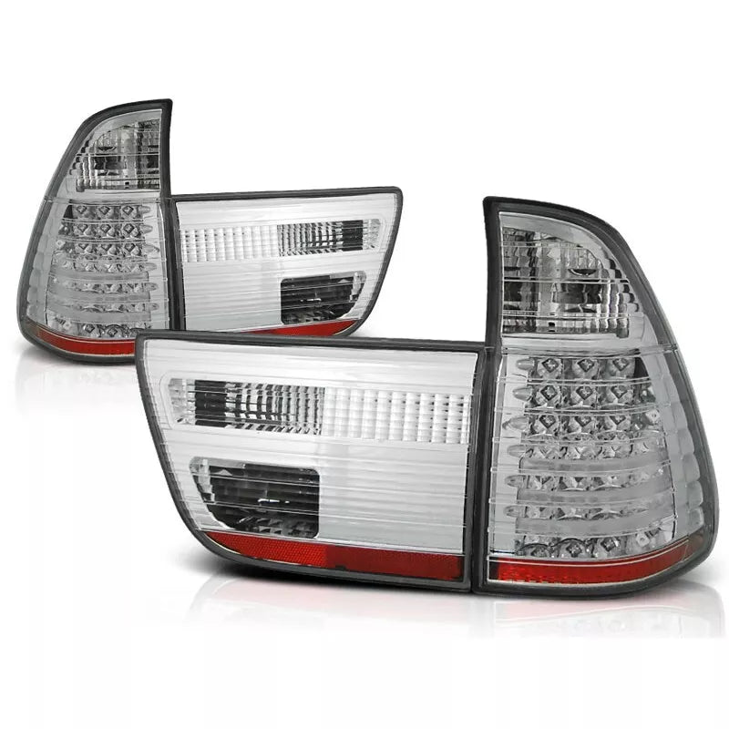 Fanali posteriori LED cromato per BMW X5 E53 1999-2006