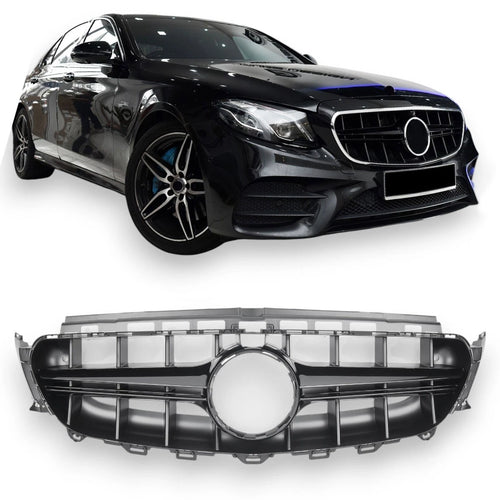 Griglia Sport Griglia Radiatore per Mercedes W213 C238 CLASSE E NERO