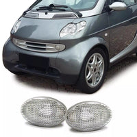 Coppia frecce laterali bianche, per Mercedes Classe A W168 97-04 Smart 450