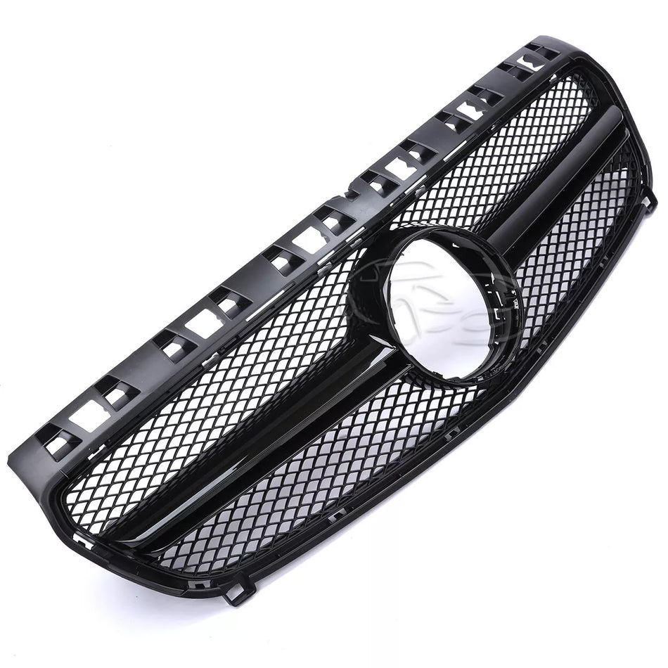 Griglia Sport Griglia Radiatore per Mercedes W176 Classe A 12-15 NERO