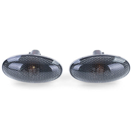 Coppia frecce laterali fumè nere per Suzuki Swift Grand Vitara Opel Agila B – vista 3