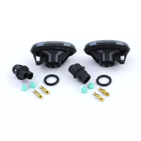 Frecce laterali nere coppia fumo, per Mercedes Classe A W168 Smart 450 98-04