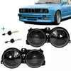 2 fari mirino Nero H1/H1 DE look Hella per BMW E30 serie 3 82-94