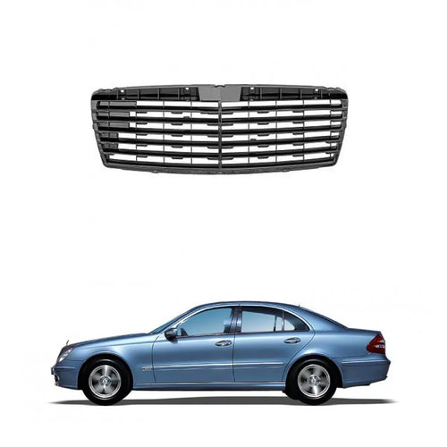 Griglia 5 listelli nera per Mercedes Classe E (W210) 1995-1999